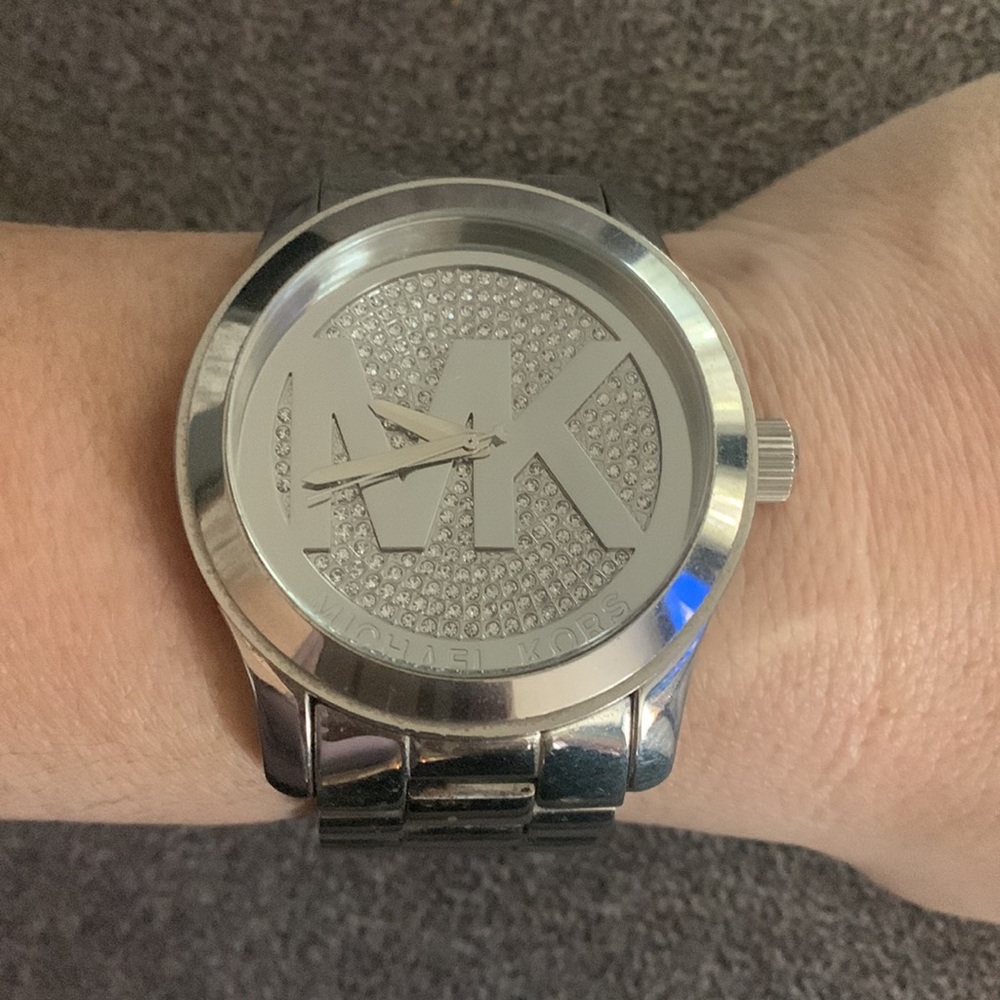 Silver Mk Watch - image 5